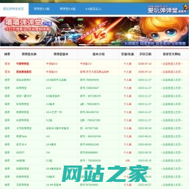 爱玩弹弹堂搜服网---弹弹堂私服,弹弹堂SF - 打造国内第一弹弹堂开服信息平台。爱玩弹弹堂搜服网