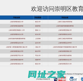 崇明区教育局网站群